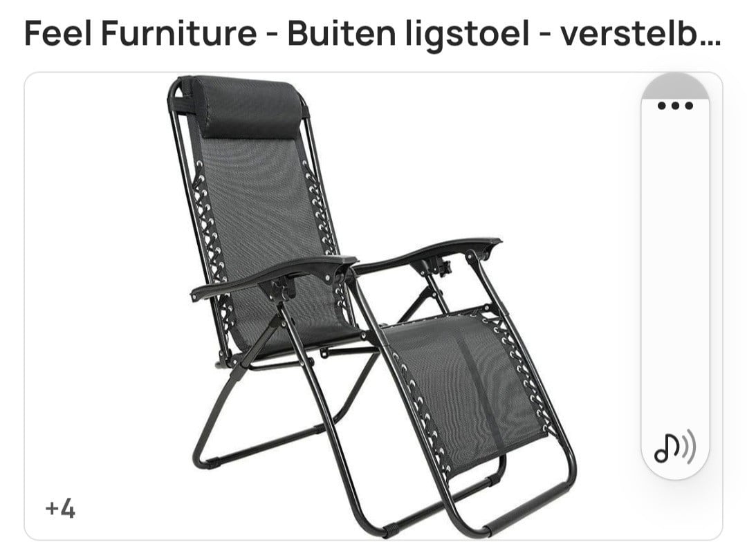 Tuinstoelen