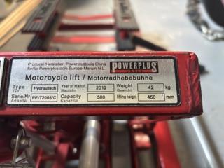 Powerplus motorlift 500kg