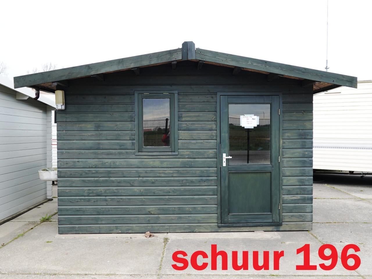 Op zoek naar een tuinhuis, blokhut, schuurtje of hobbyruimte?