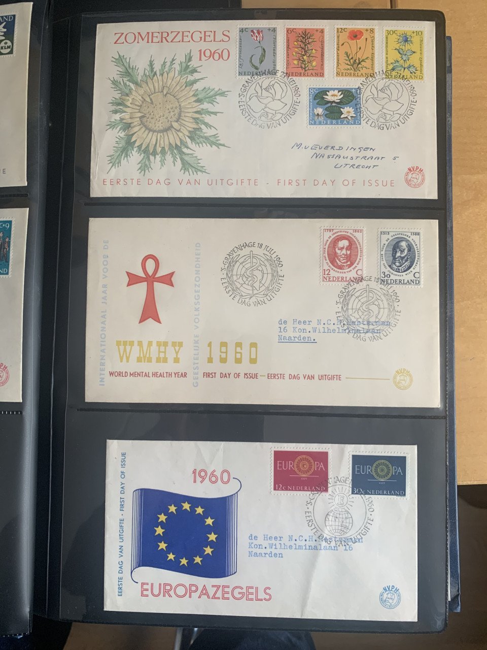 Verzameling (ruim 300 stuks) FDC's/Eerste dagenveloppen