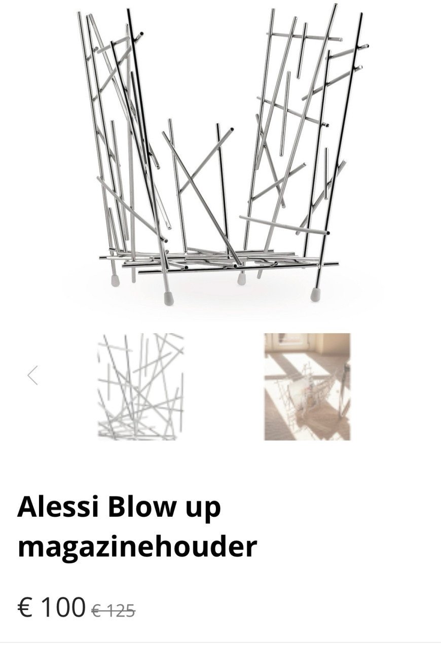 Tijdschriften rek Alessi