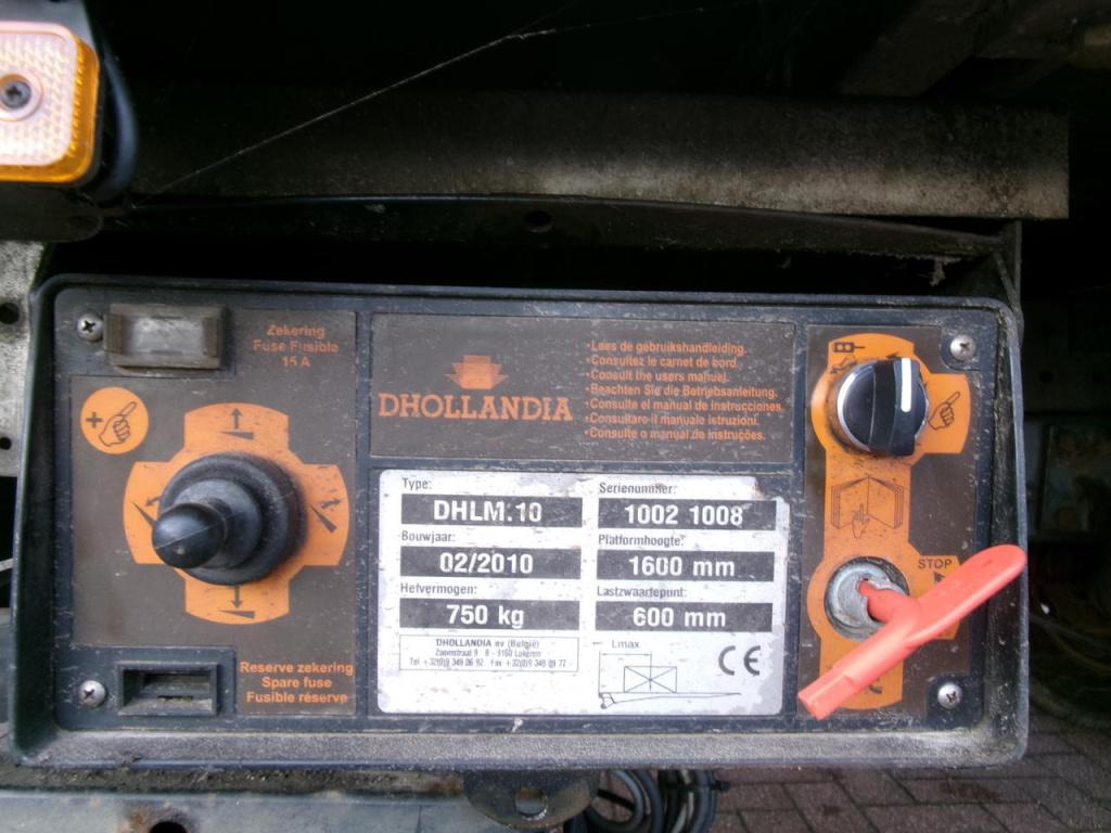 Iveco Daily 35c13 3-zits bakwagen + laadklep euro-5