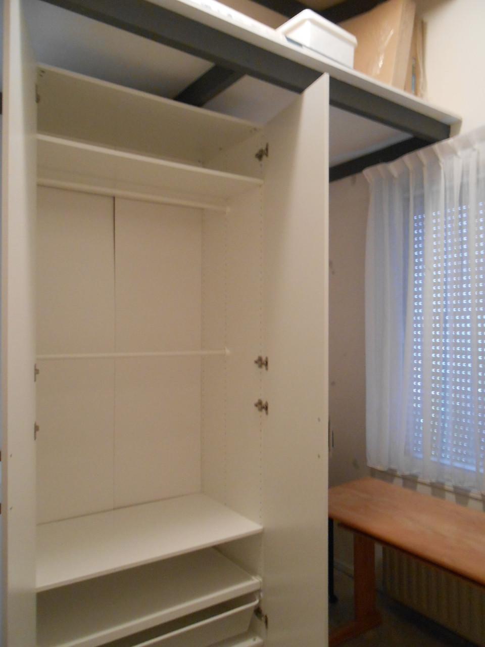 Ikea Pax kledingkast 100x58x236, kast. En schoenenkastje