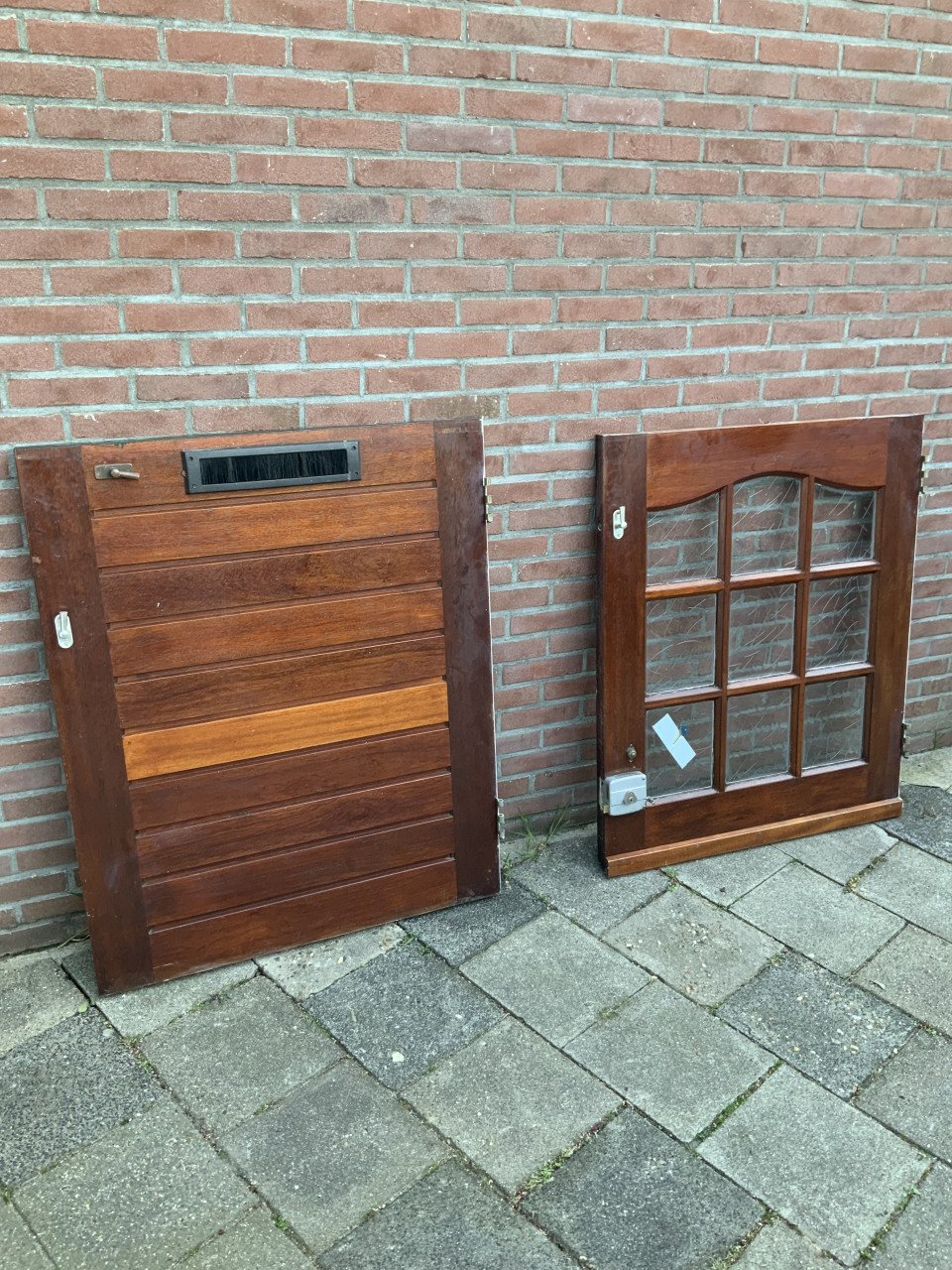 2 delige voordeur