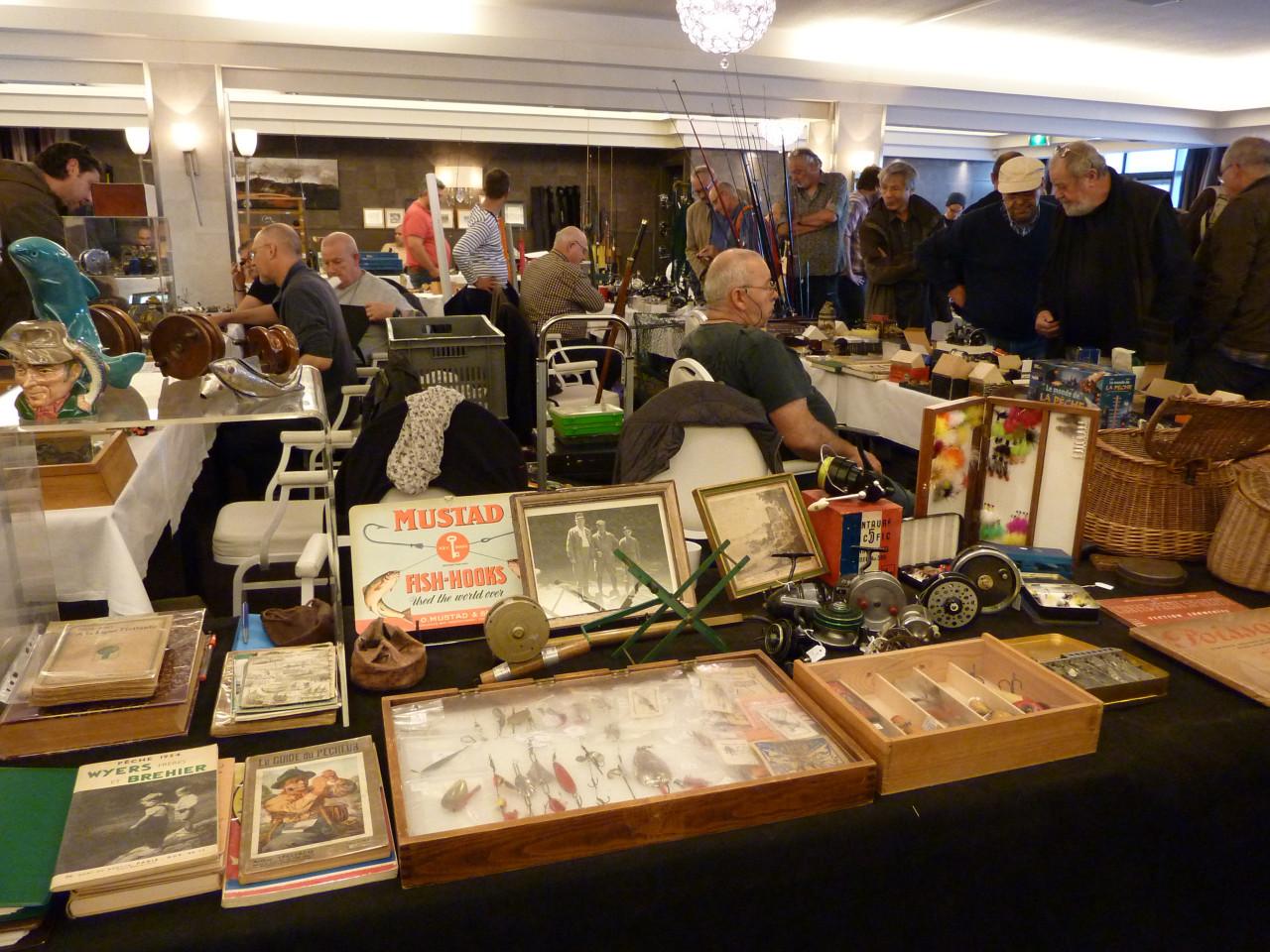 Verzamelbeurs Hengelsportmateriaal Oud-Empel Zaterdag 11 April