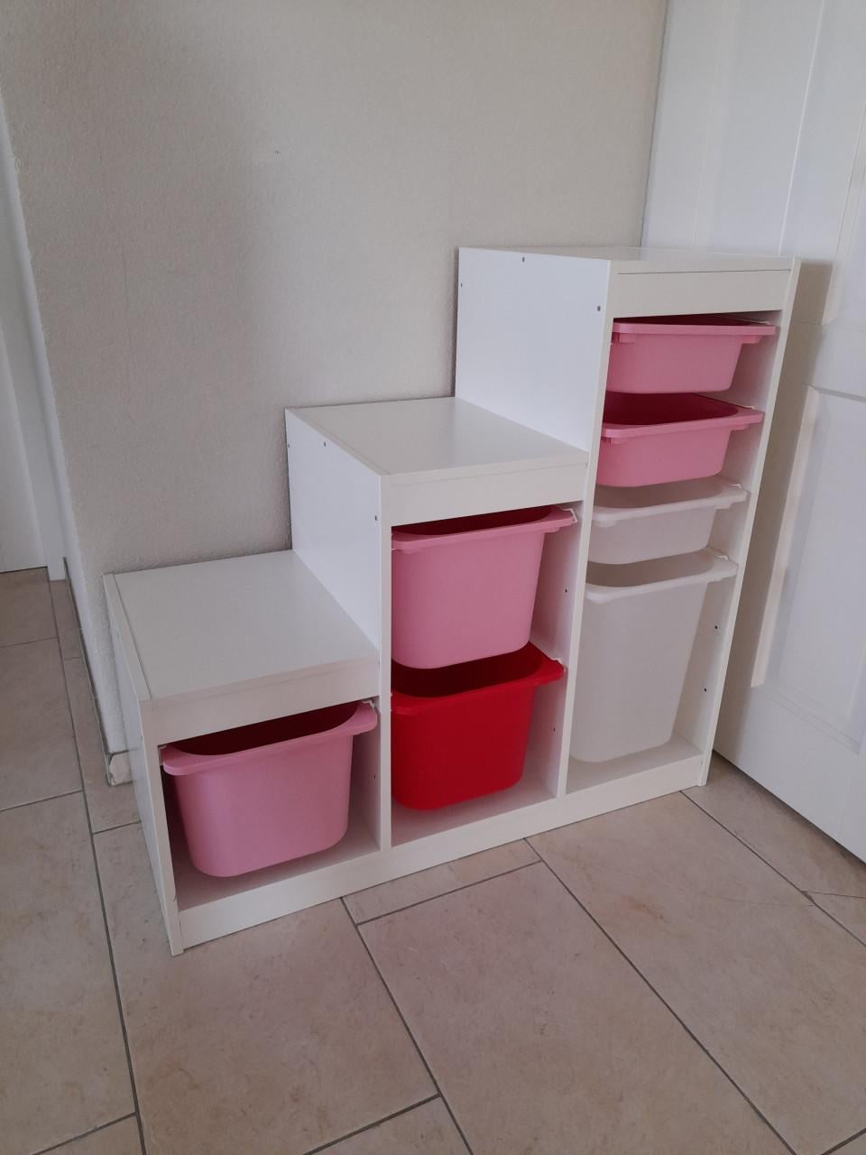 Trofast kast / Opbergcombinatie met bakken, 99x44x94  (i.g.st.)