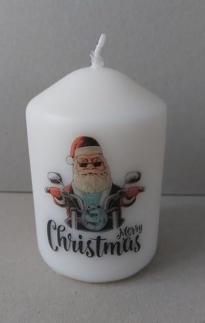 Biker Kerst Kaarsen