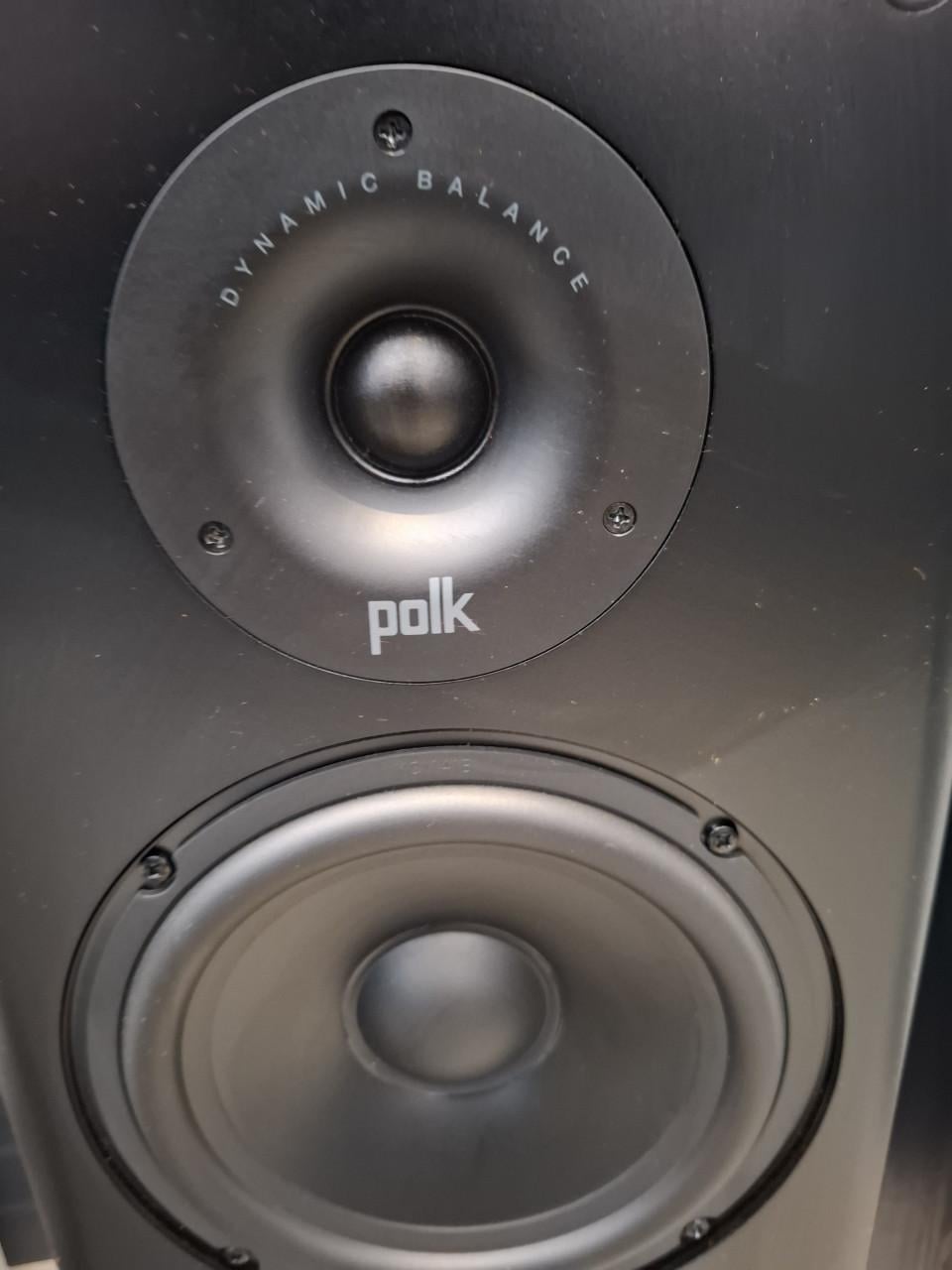 Polk Audio T50 Vloerstaande Luidsprekers - Zwart.