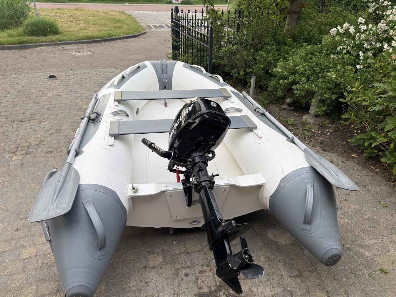 KEWI RIB 270 + Mercury 6 PK buitenboordmotor