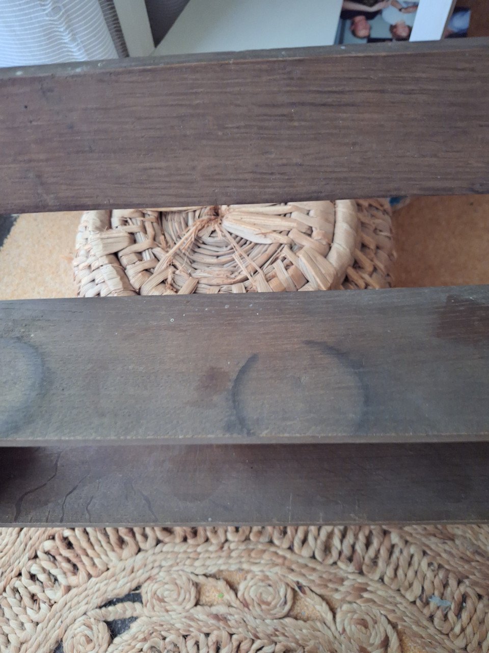 Houten rek