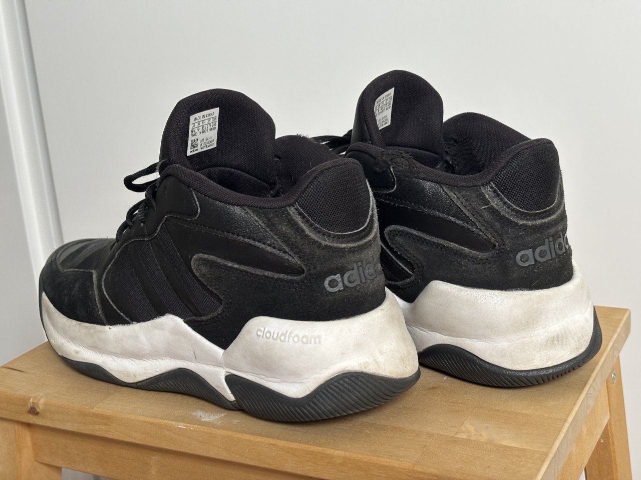 Adidas stevige sportschoenen heren 43.5 zwart