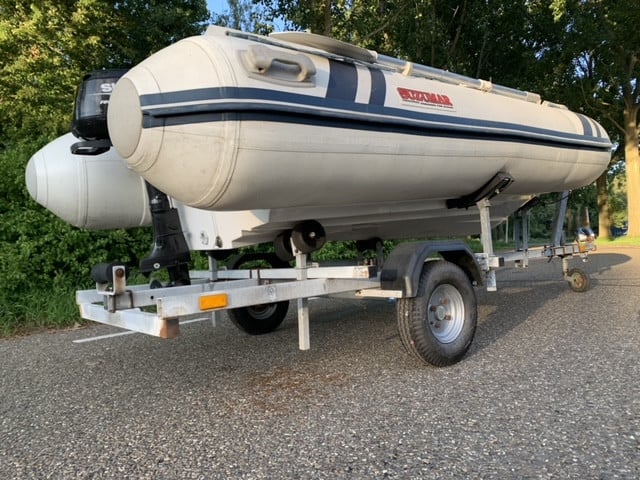 Suzumar MX-350 RIB met motor en trailer