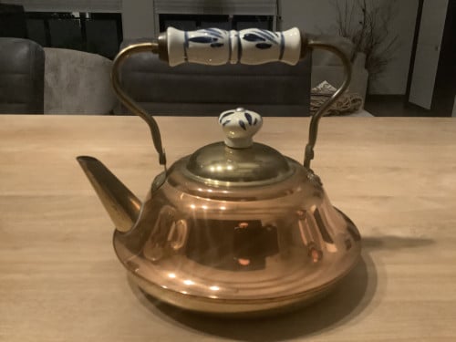 Koperen keteltje