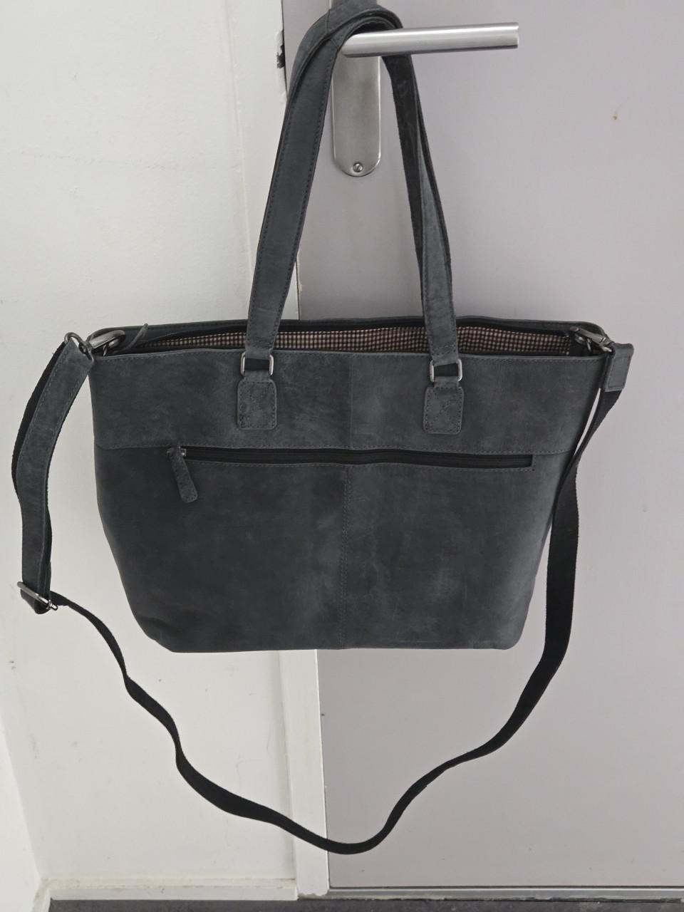 Hide & Stitches Idaho Hand(laptop)tas - Dames Tas - Zwart- Nieuw