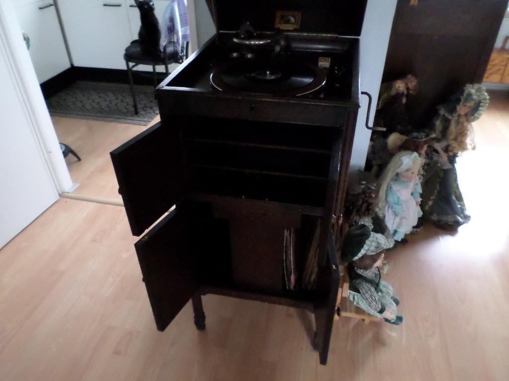 Antieke platen speler