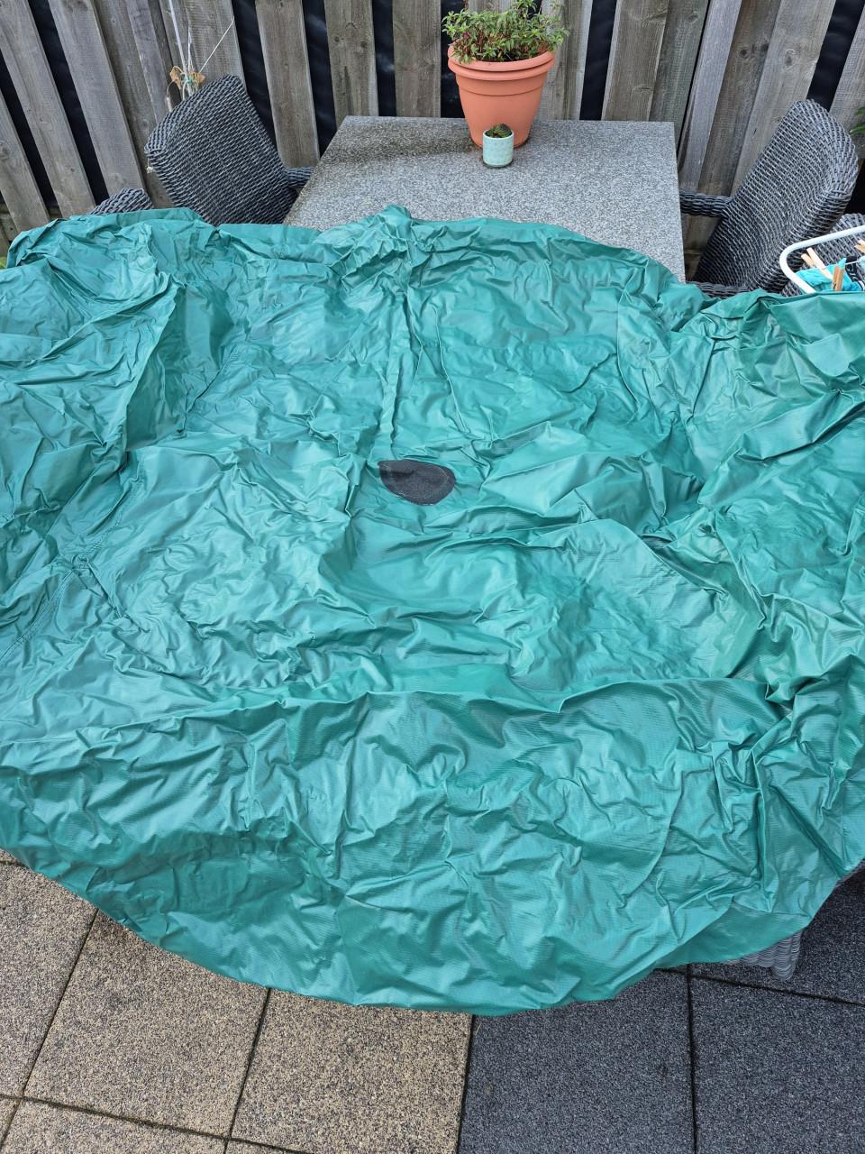 Afdekzeil voor trampoline