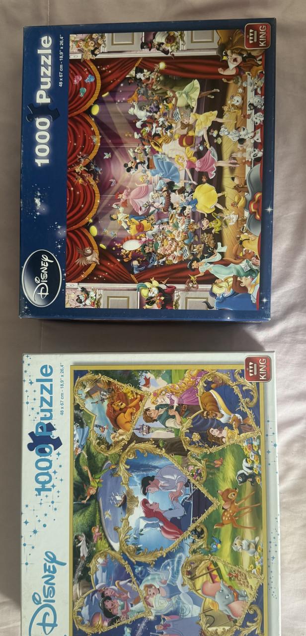 Leg puzzels; v Haasteren en Disney en overig