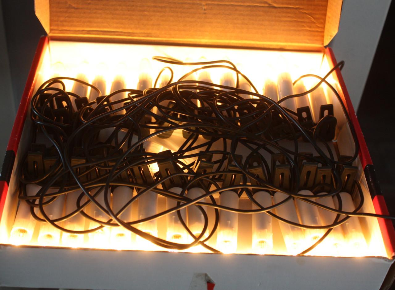 Kaarsverlichting helder 30 kaarsjes