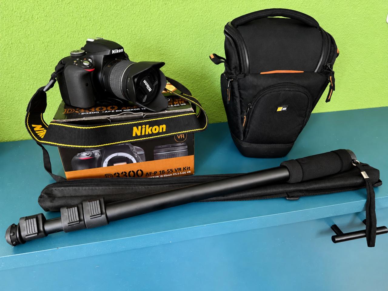 Nikon D3300 spiegelreflexcamera - complete set