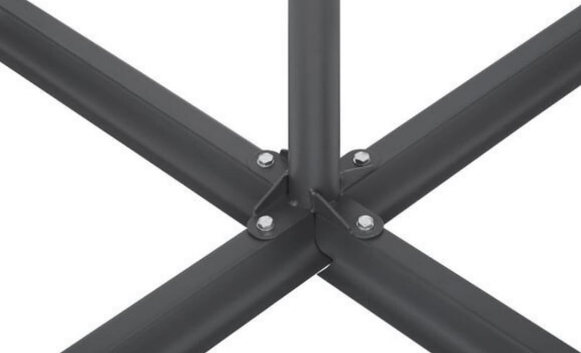 Nieuwe zweefparasol / Diameter 300 cm / Zeer fraai systeem !!