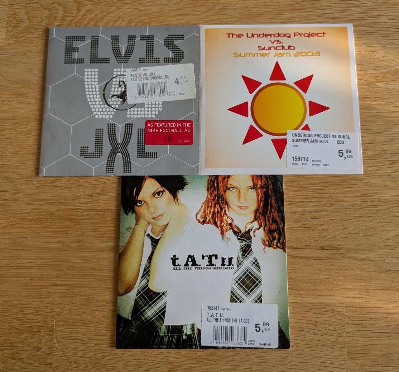 Doos vol met diverse cd's