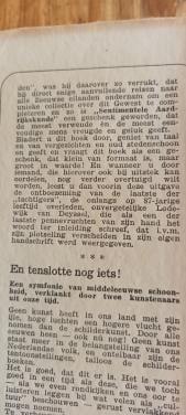 Sentimentele Aardrijkskunde 1951 uitgave, Zeeuwse mijmeringen