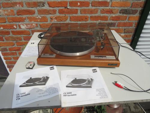 Zeer mooie Dual CS 5000 platenspeler