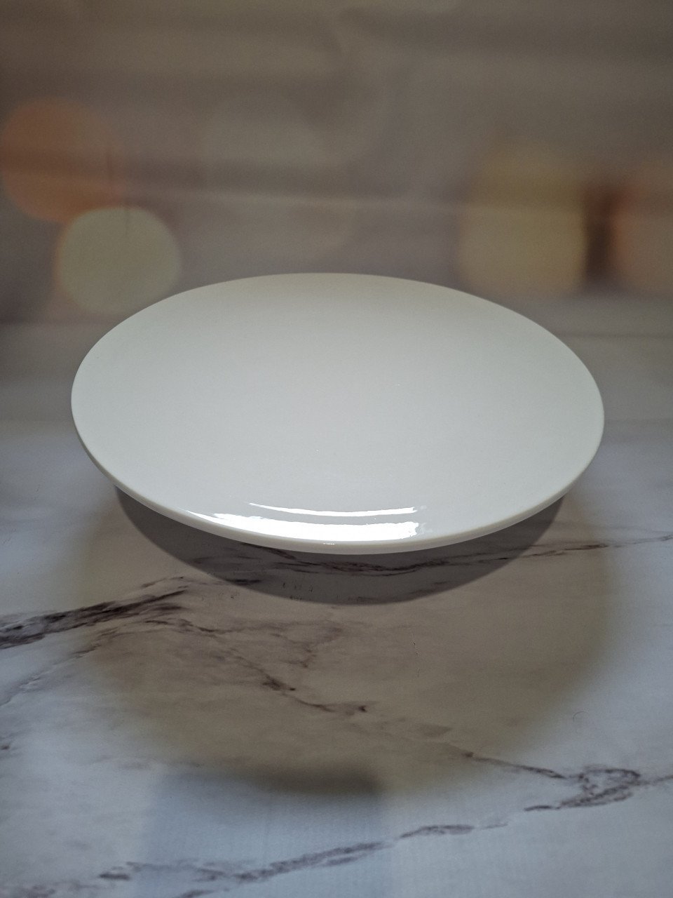 Taart Plateau / Taart Etagère Rond Wit, diameter 32 cm, hoogte 9 cm