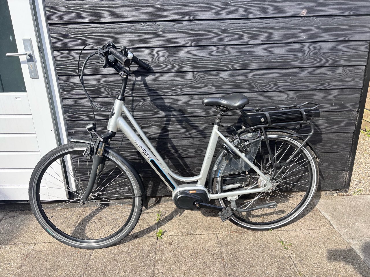 Van dijck elecktrische fiets ACCU LAAD NIET OP