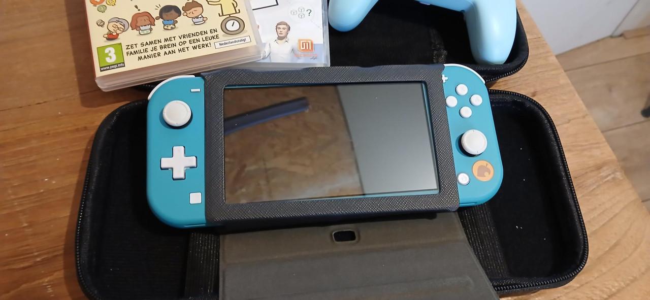 Nintendo Switch Lite Turquoise + controller, 2 games en accessoires 🎮