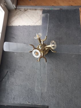 Ventilator met lamp