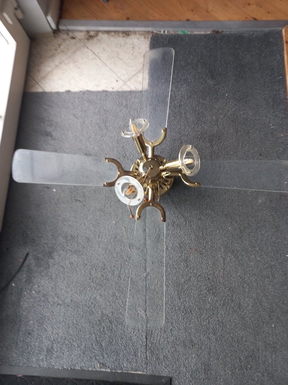 Ventilator met lamp