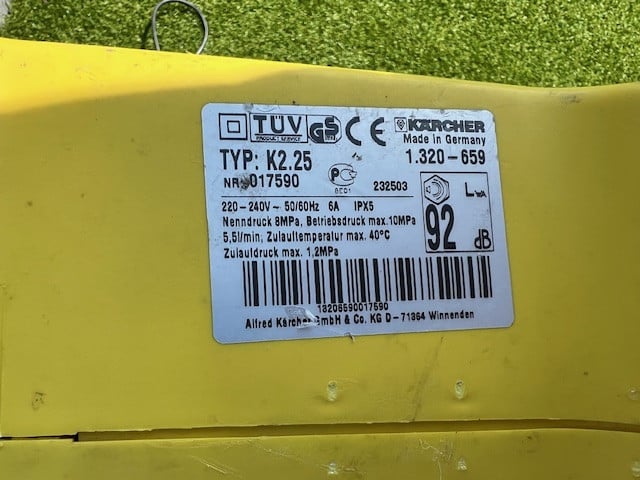 Kärcher K2 Hogedrukreiniger