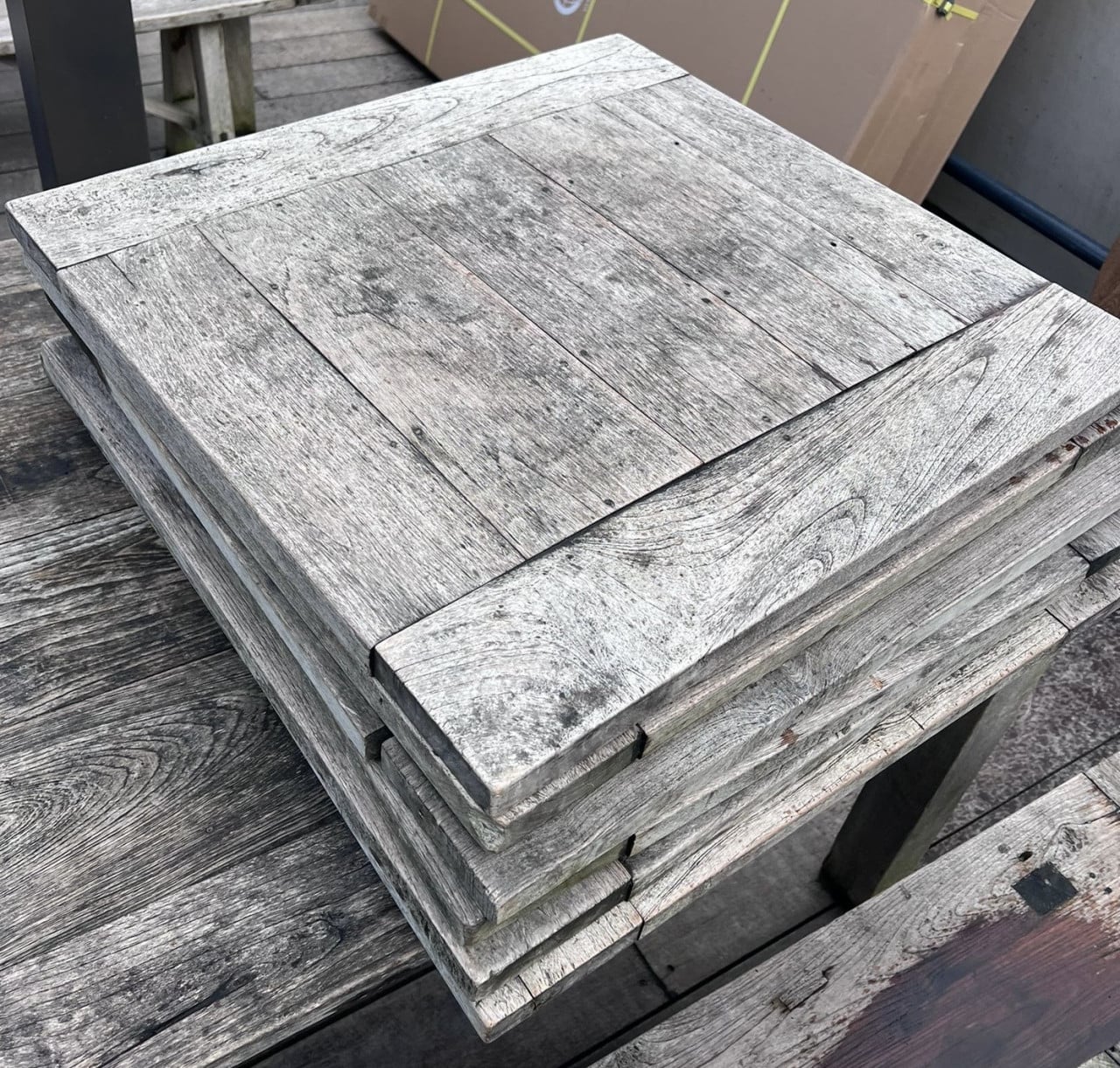 Teak Tafelbladen (ZONDER ONDERSTEL)