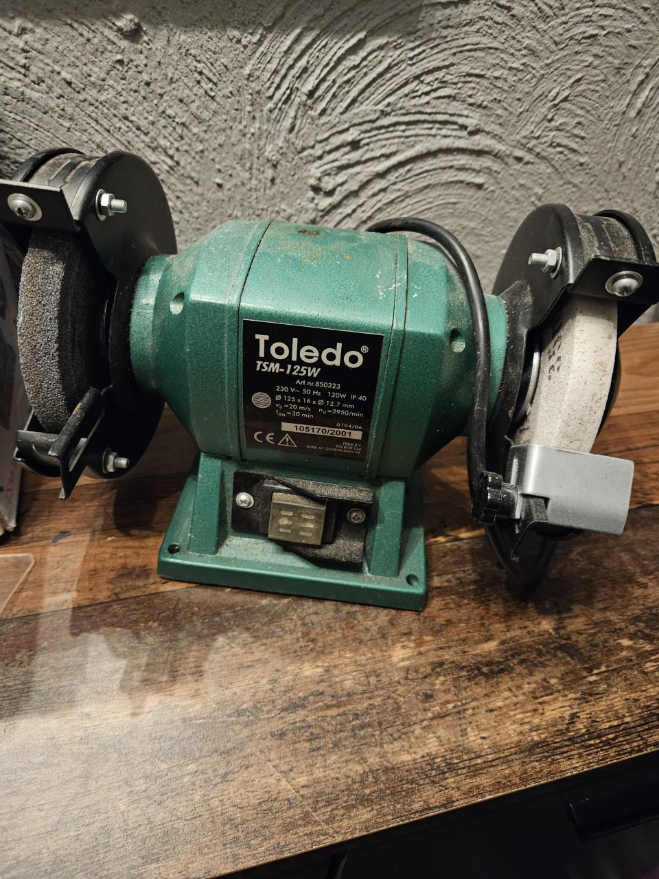 Zgan toledo TSM-125W Werkbankslijpmachine 120W