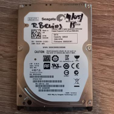 Seagate 320GB 7200rpm HDD