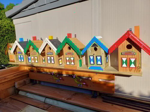 Nestkastjes , Voedertafels en Vogel-Huisjes te Koop