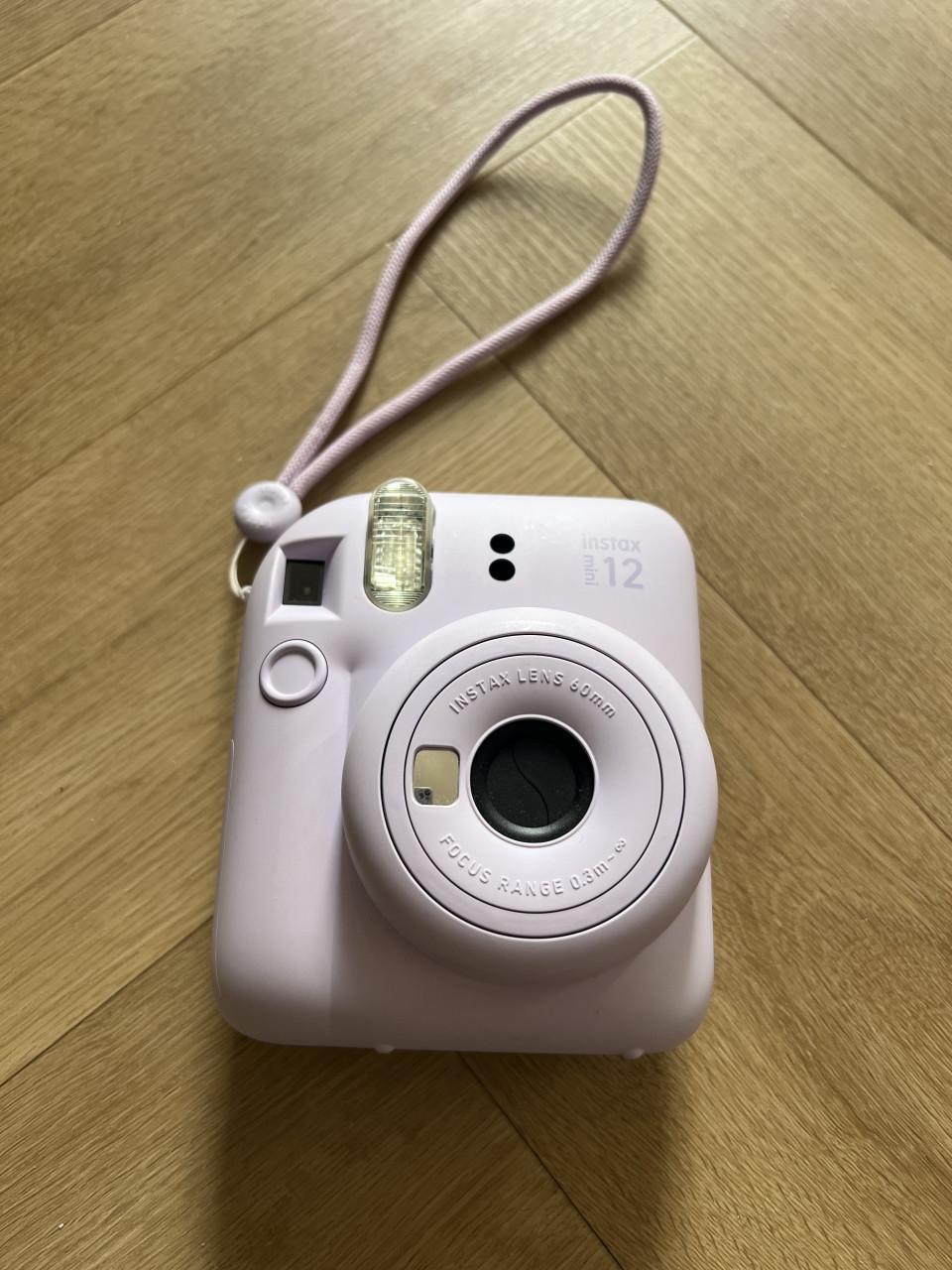 Fujifilm instax mini 12 lila met hoesje