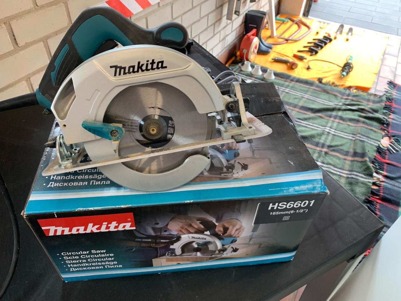 Cirkelzaag! 1x gebruikt dus als nieuw.