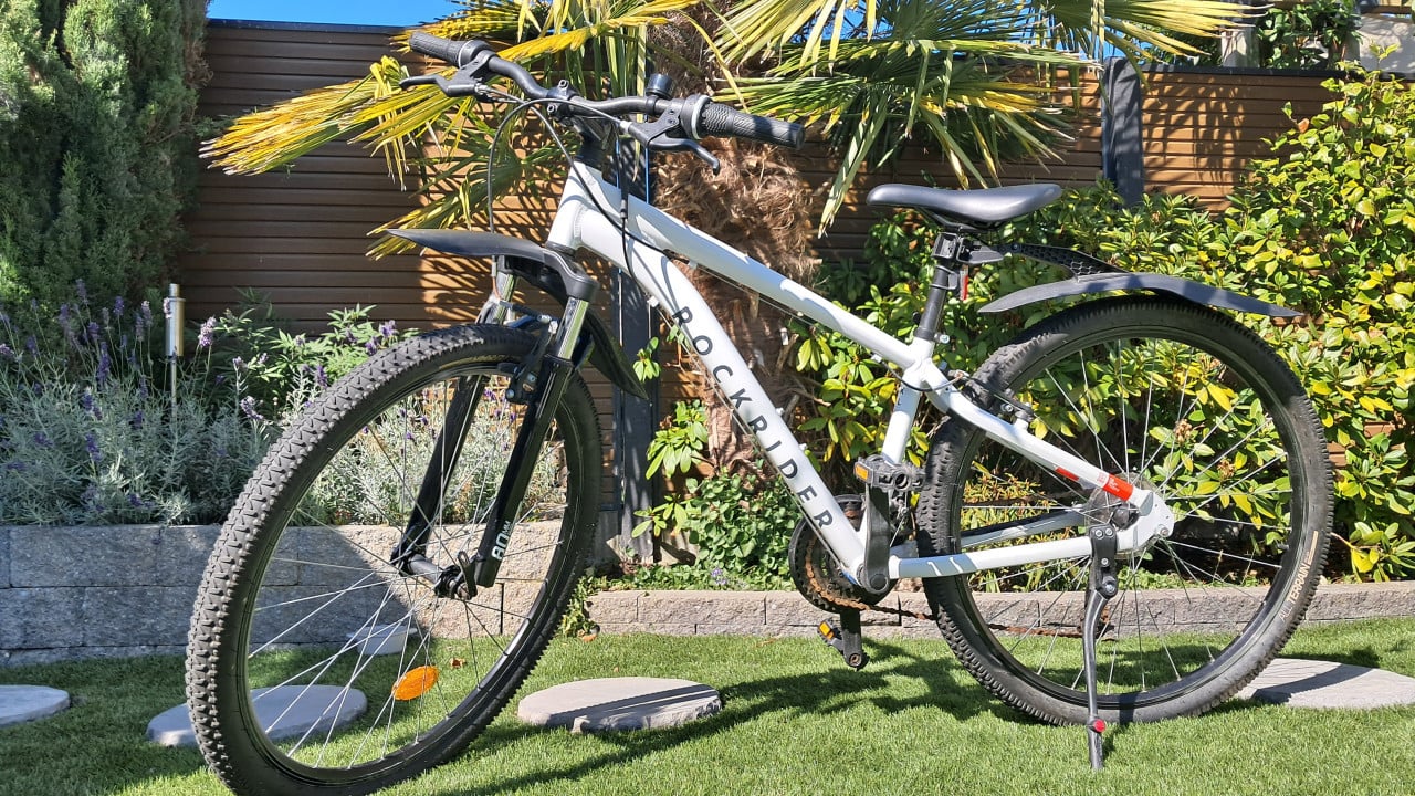 Witte mountainbike - maat S