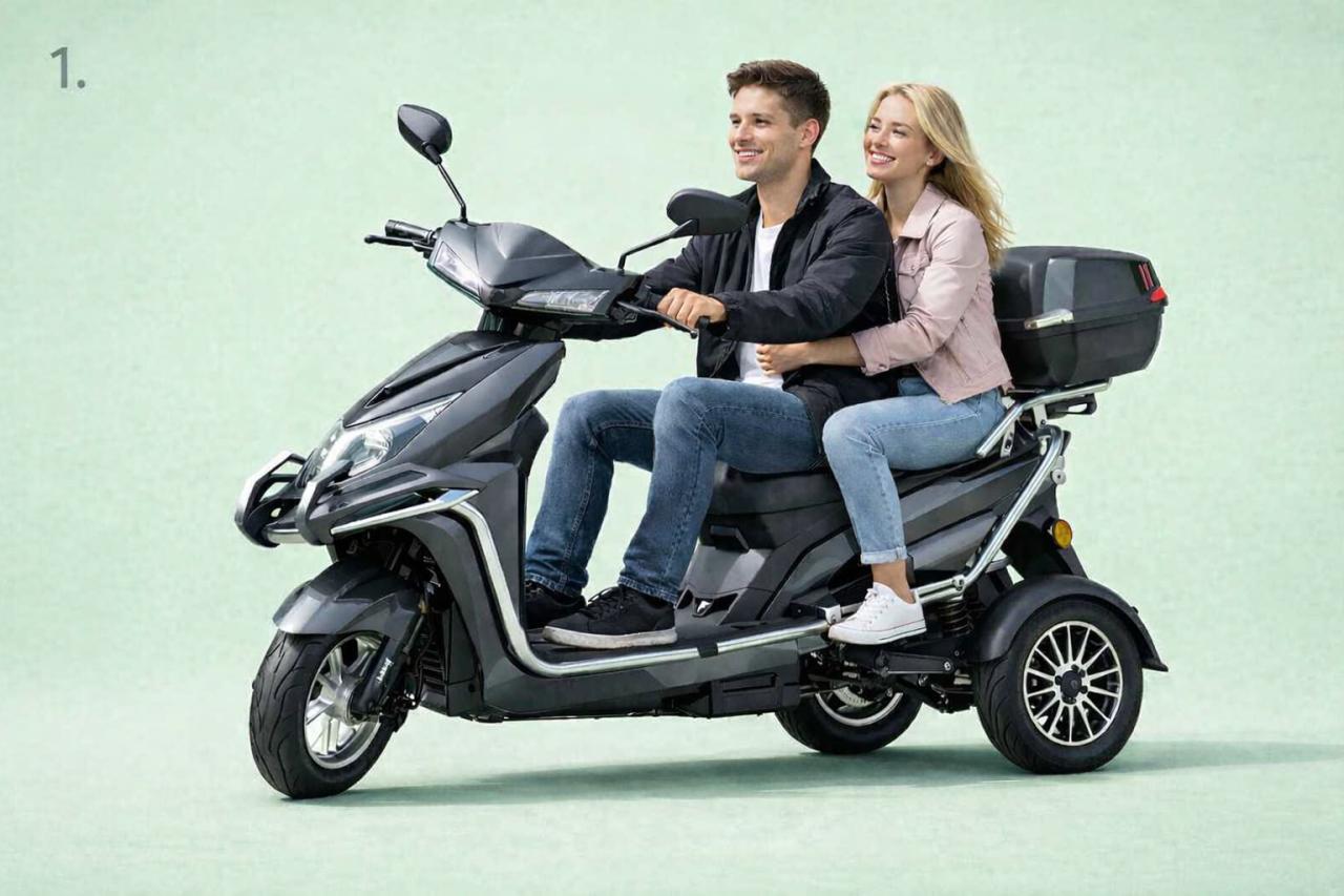 NIEUWE 2 PERSOONS SCOOTMOBIEL!