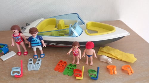 Playmobil speedboot setnr 4862