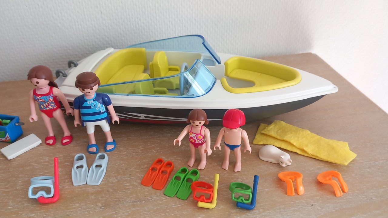Playmobil speedboot setnr 4862