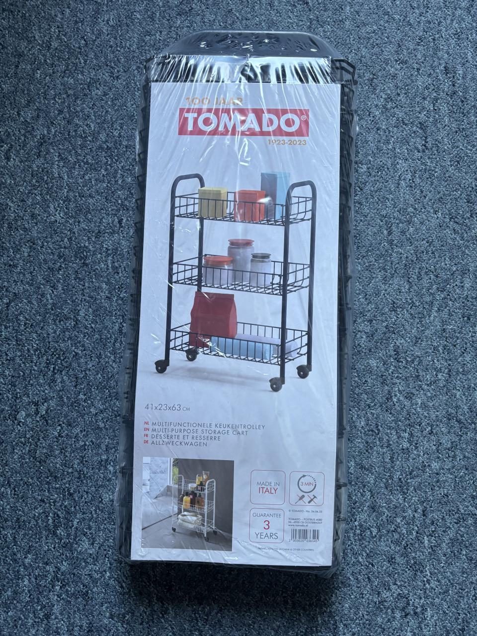 Nieuwe opberg trolly