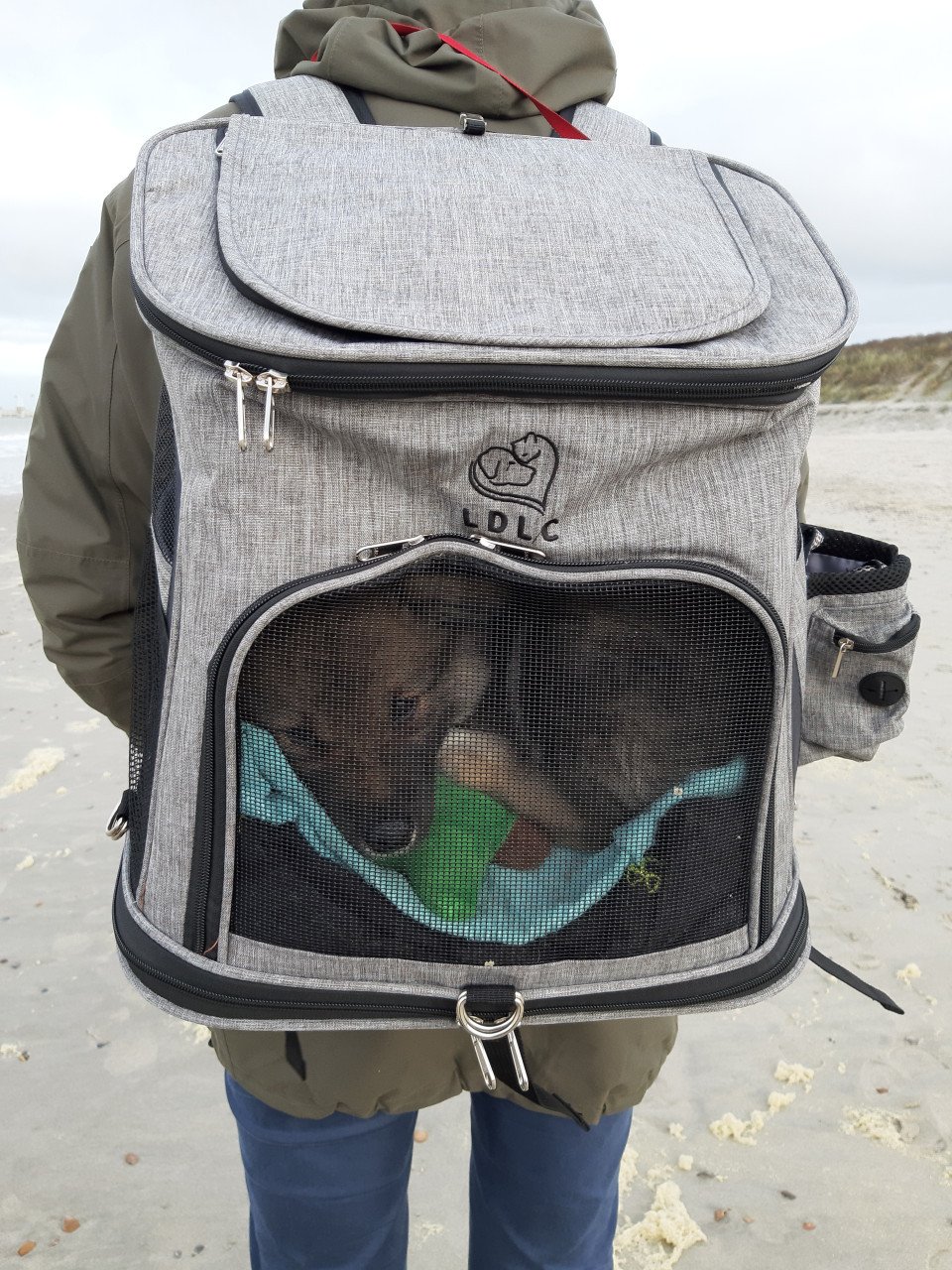 Honden rugzak (en katten) LDLC tot 8 kilo. Zo goed als nieuw.