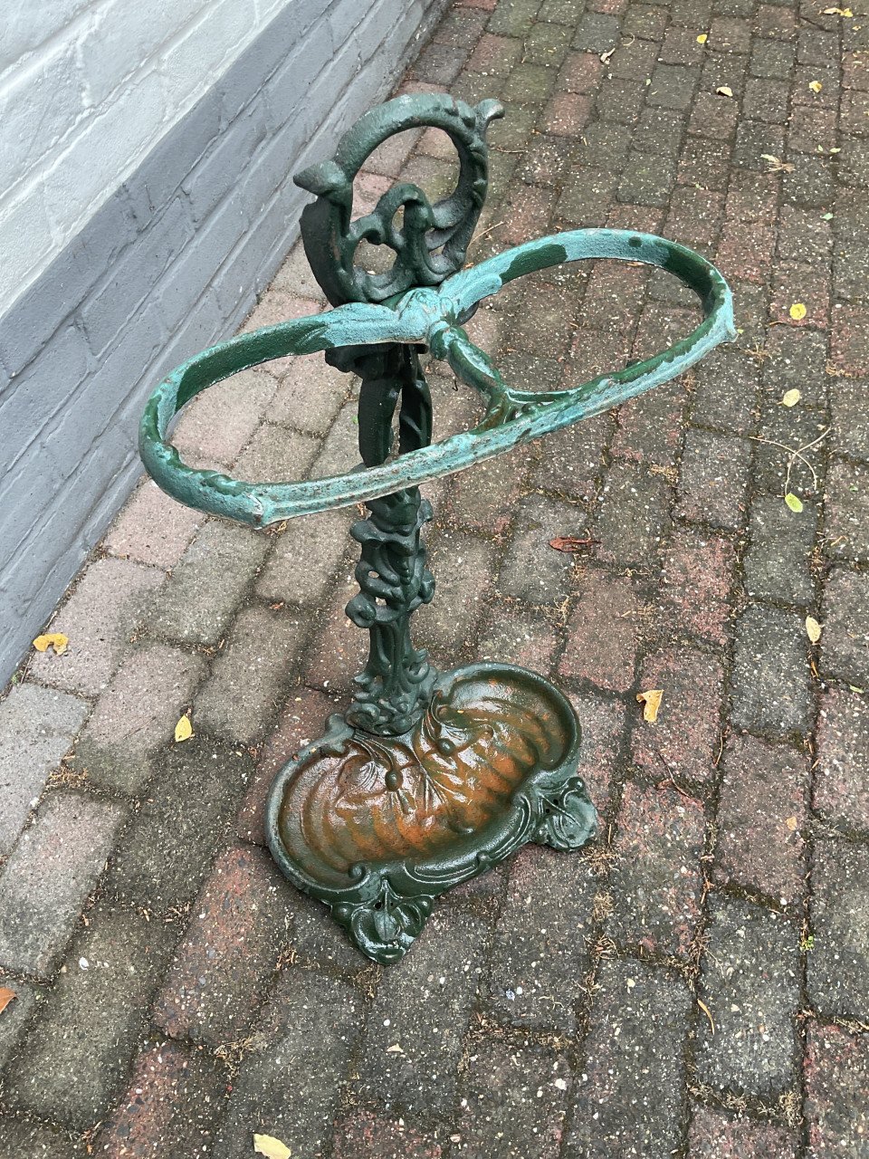 Gietijzeren paraplustandaard