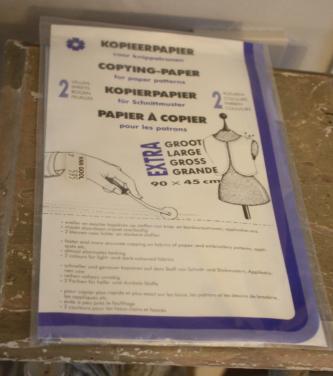 NIeuw in verpakking kopierpapier voor kinder patroon