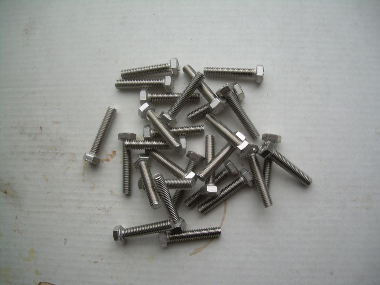 Tapbouten M5 x 25 mm rvs a4