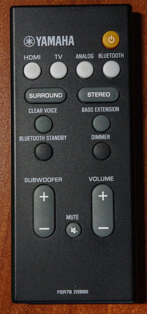Yamaha YAS-106 Soundbar