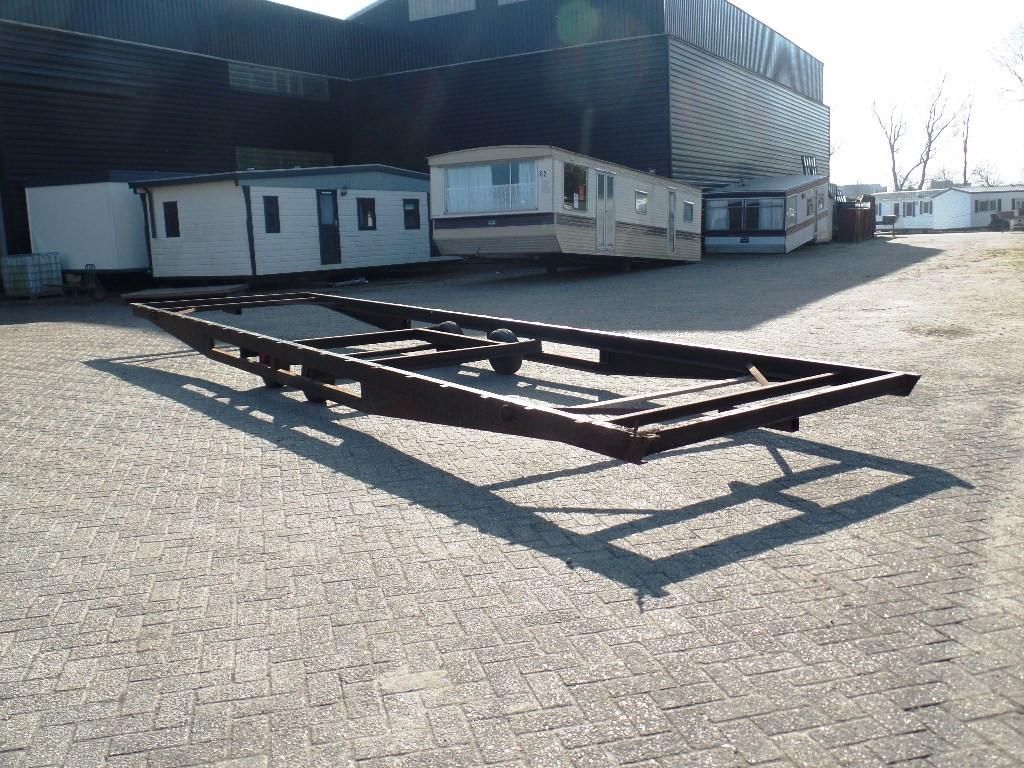 Onderstellen voor foodtruck, tinyhouse, mobiele showroom of kantoor te koop